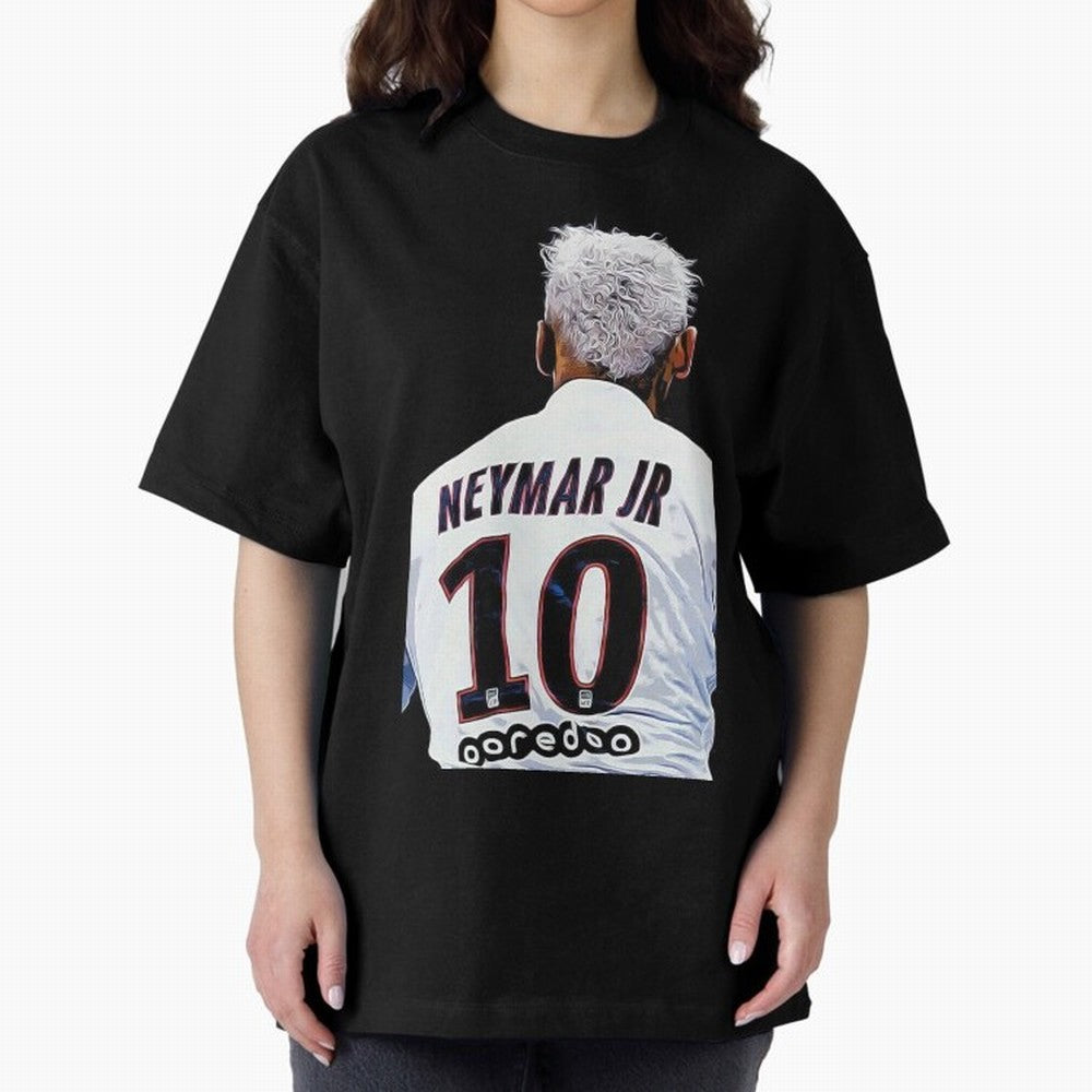 njr Oversized T-Shirt Celebrate Football Dreams Across FIFA World Cup 2026 with Haaland and Mbappe, Germany Energy, Tournament Hype, Historic Matchups, Family Viewing Parties and Global Sports Pride; Ideal for Fans Who Follow Messi, Cristiano