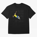 Neymar Diving Oversized T-Shirt Honor Football Greatness during Global Football Passion for FIFA World Cup 2026, Made for Mbappe and Neymar, Portugal, Stadium Chants, National Pride, Trophy Dreams and Unforgettable Football Memories; Made for