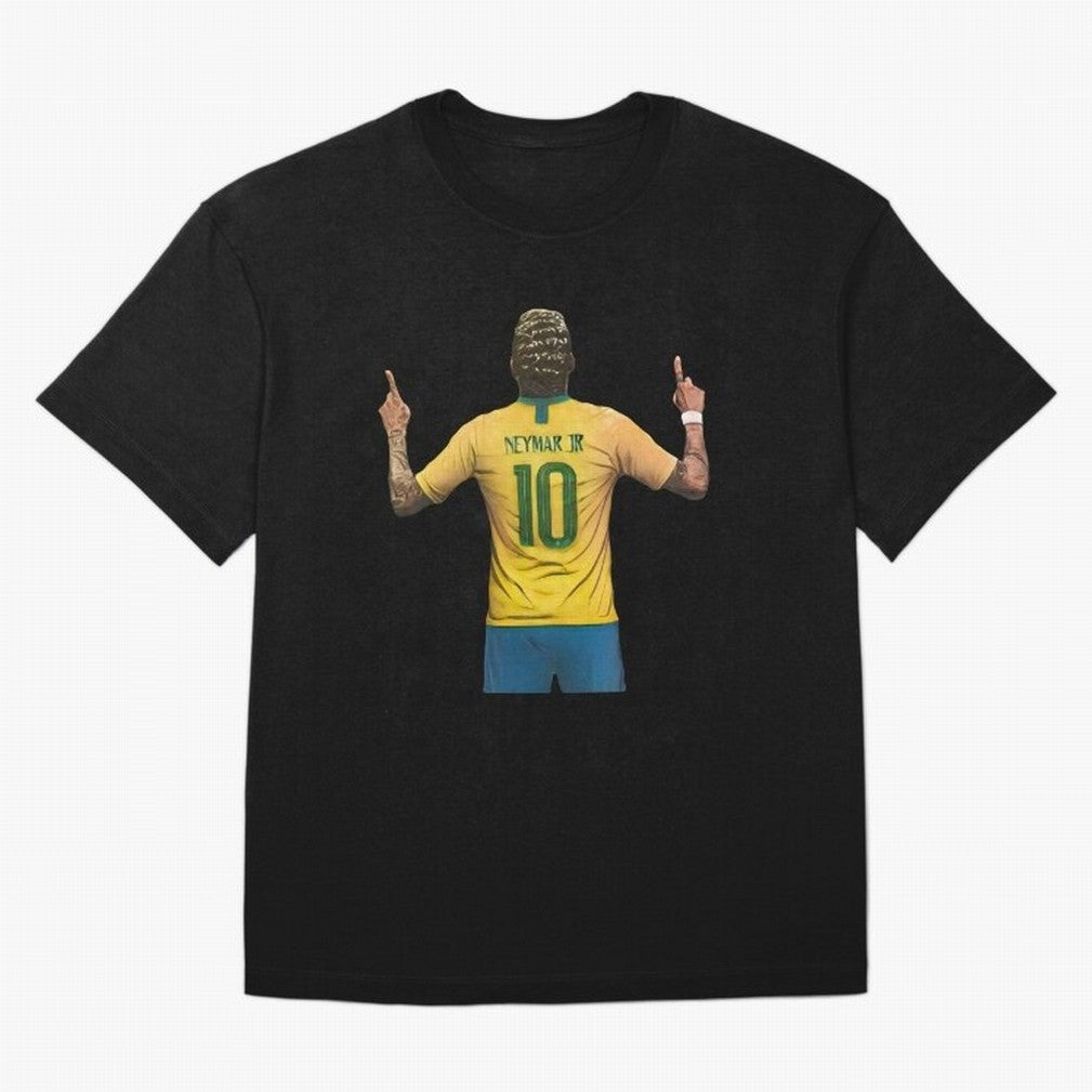 neymar jr Oversized T-Shirt Represent Football Lovers during Global Football Passion for FIFA World Cup 2026, Highlighting Neymar, Haaland and Cristiano Ronaldo, Spain and Netherlands, Vintage Soccer Flavor, Modern Football Stars, National Flags
