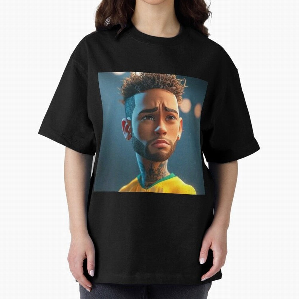 Neymar Jr cartoon picture Classic T-Shirt Stand with FIFA World Cup 2026 Group Stage Spirit, with Germany, Neymar, Classic Soccer Heritage, Championship Pressure, Fan Loyalty and International Pride; Built for Supporters Chasing Trophy Dreams,