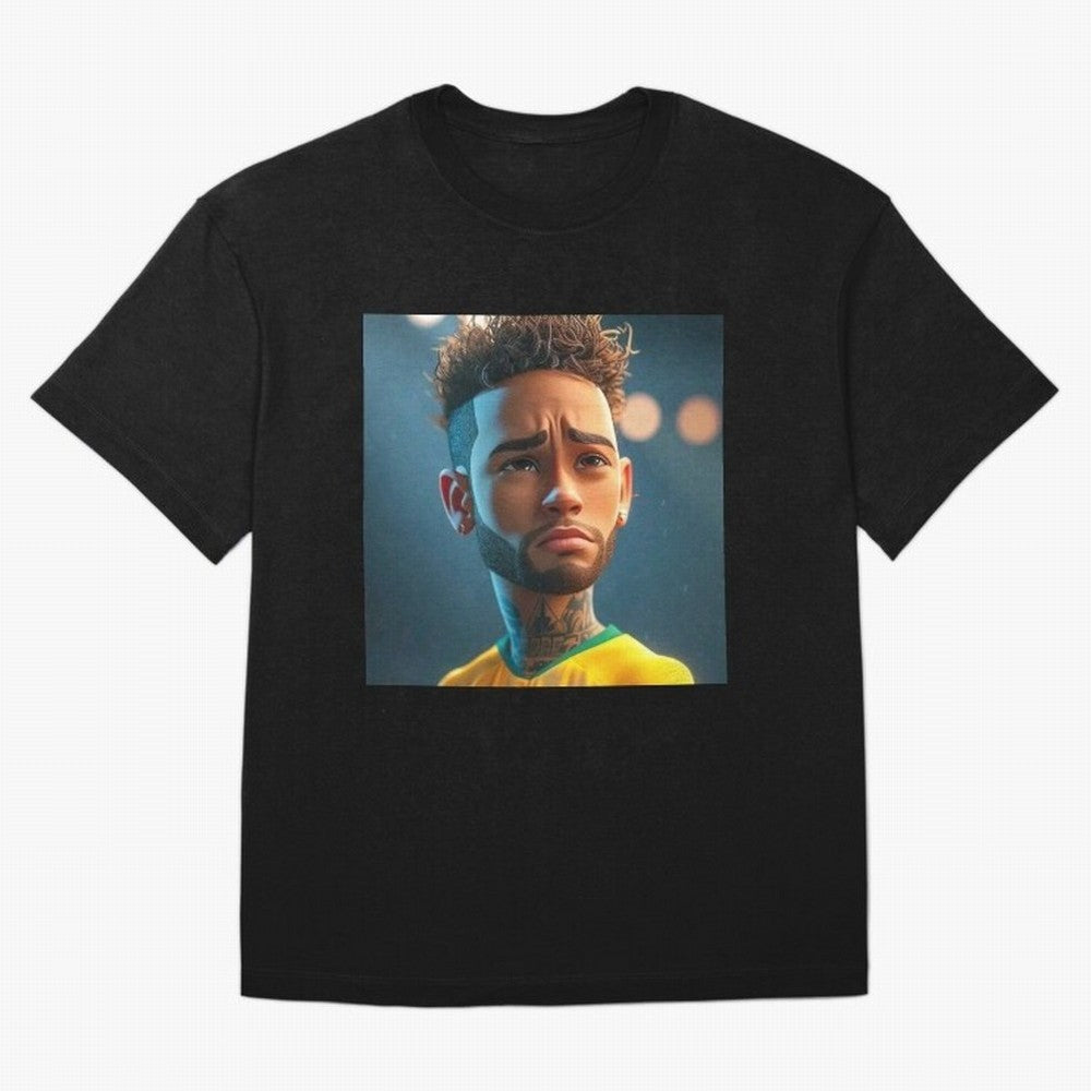 Neymar Jr cartoon picture Classic T-Shirt Stand with FIFA World Cup 2026 Group Stage Spirit, with Germany, Neymar, Classic Soccer Heritage, Championship Pressure, Fan Loyalty and International Pride; Built for Supporters Chasing Trophy Dreams,