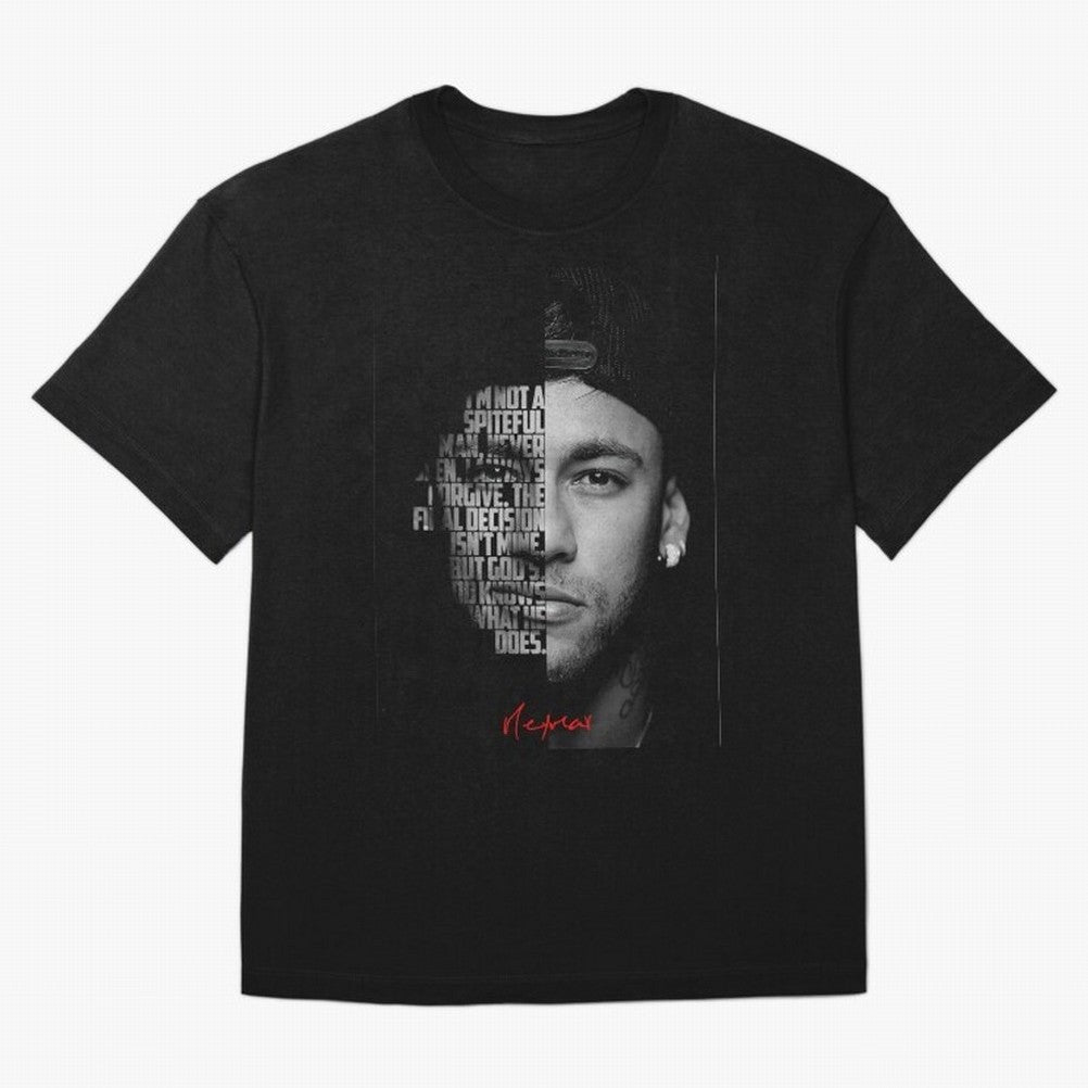 Black and white Neymar Jr quote. Classic T-Shirt Stand Out with Spirit from FIFA World Cup 2026 Group Stage with Neymar, England and Germany Energy, Retro Football Energy, Iconic Rivalries, Trophy Chase Drama and Stadium Atmosphere; Built for