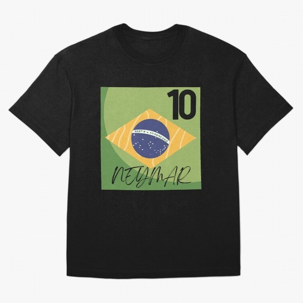 NEYMAR 10 Classic T-Shirt Celebrate the Road through Global Football Passion for FIFA World Cup 2026 USA Canada Mexico, Filled with Mbappe and Neymar, Brazil, Champion Mindset, Group Stage Buzz, Knockout Tension and Passionate Fan Culture; Perfect