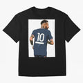 Neymar Jr. Classic T-Shirt Keep Football History Alive during Global Football Passion for FIFA World Cup 2026 Group Stage, Capturing Cristiano Ronaldo, France, Match Day Excitement, Supporter Culture, Golden Goals and Global Football Passion; Made