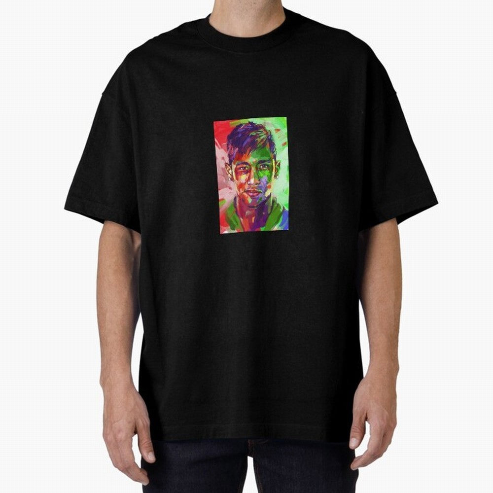 Neymar JR Oversized T-Shirt Celebrate Fan Culture around FIFA World Cup 2026 USA Canada Mexico Spirit, Capturing France and Portugal, Messi, Stadium Memories, Football Loyalty, International Chants and Championship Tradition; Ideal for Fans Who