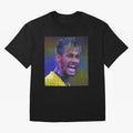 Neymar Poster Panting Art Brazilian Soccer Player Classic T-Shirt Join Global Football Passion for FIFA World Cup 2026 Group Stage, Made for Messi, England, France and Netherlands, Stadium Chants, National Pride, Trophy Dreams and Unforgettable