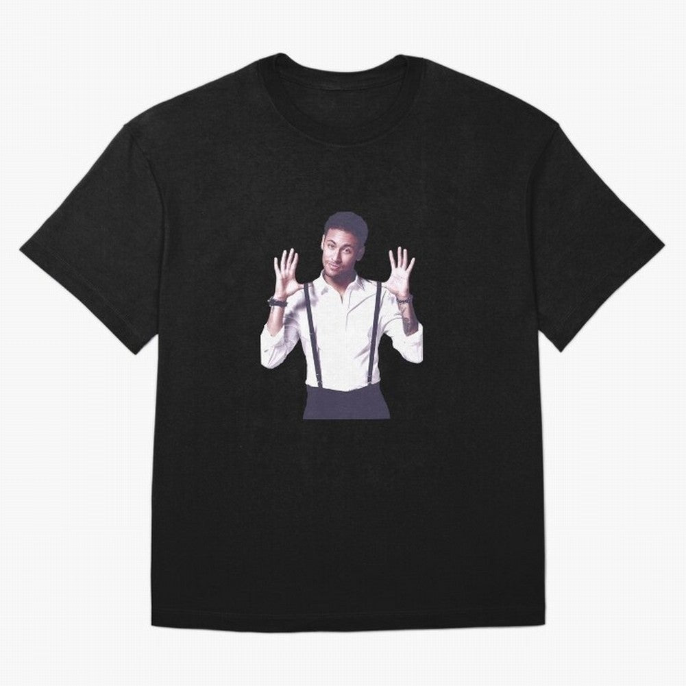 Stylish Neymar Junior Classic T-Shirt Share the Excitement of the FIFA World Cup 2026 Journey through CR7 and Messi Highlights, Germany Pride, Vintage Soccer Flavor, Modern Football Stars, National Flags and Final Night Emotion; Ideal for Football