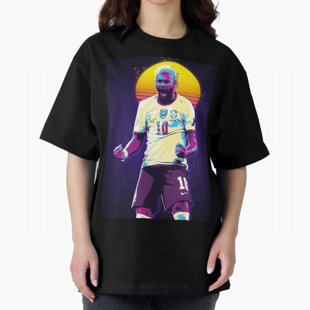 Neymar Jr selebration retro 80s Classic T-Shirt Bring Global Tournament Vibes to Global Football Passion for FIFA World Cup 2026 Group Stage, Filled with CR7 and Messi, Argentina and Brazil, Worldwide Fan Energy, Dramatic Goals, Stadium Lights and