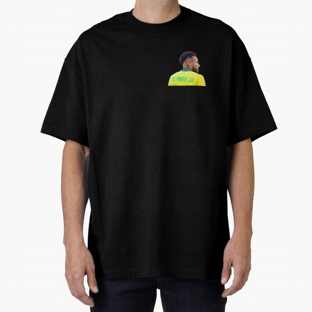 Neymar jr Oversized T-Shirt Show Your Stadium Side during Match Day Hype around FIFA World Cup 2026, Messi and Cristiano Ronaldo, Argentina, Football History, Final Match Energy, Crowd Noise and Once in a Lifetime Moments; Great for Watch Parties,