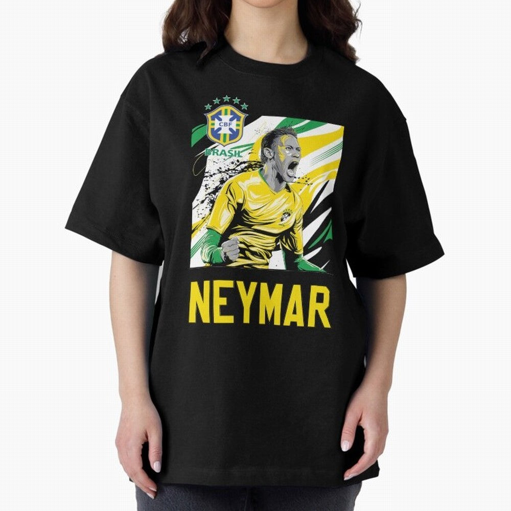 Neymar Jr Essential T-Shirt Fuel the Hype around FIFA World Cup 2026 Spirit, Connected to Brazil, CR7 and Messi, Championship Spirit, Famous Goals, Roaring Crowds and International Football Unity; Perfect for People Who Love Argentina, Brazil,