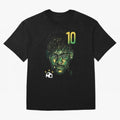 Neymar Jr. Oversized T-Shirt Celebrate Soccer Greatness during FIFA World Cup 2026 Group Stage Spirit, Built around Portugal, Spain and Germany, Cristiano Ronaldo, Retro Football Energy, Iconic Rivalries, Trophy Chase Drama and Stadium Atmosphere;