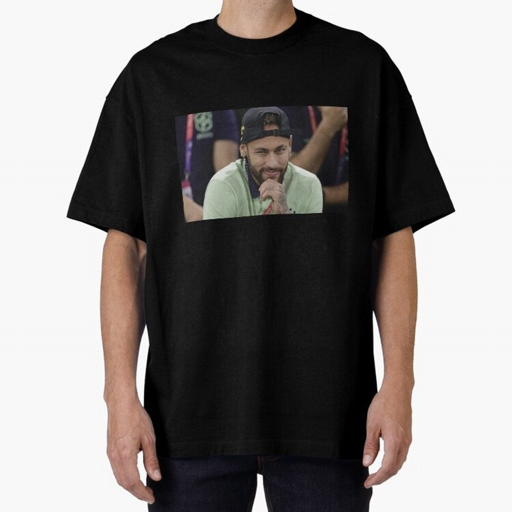 Neymar Jr Oversized T-Shirt Enjoy Match Day Hype around FIFA World Cup 2026 USA Canada Mexico, Mbappe and Neymar, England, Stadium Chants, National Pride, Trophy Dreams and Unforgettable Football Memories; Great for Watch Parties, Sports Bars,