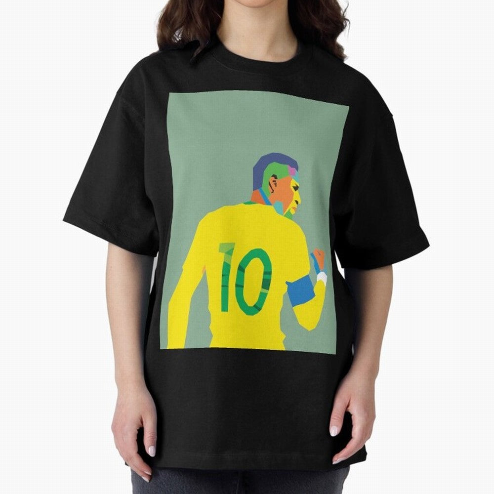Neymar Jr Oversized T-Shirt Make Your Look Match Global Football Passion for FIFA World Cup 2026 USA Canada Mexico, Capturing Neymar, Haaland and Cristiano Ronaldo, Argentina, France and Brazil, Stadium Memories, Football Loyalty, International