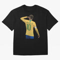 Neymar Jr World Cup Brazil Classic T-Shirt Carry the Colors and Pride of the FIFA World Cup 2026 USA Canada Mexico Journey through Messi, Neymar and Mbappe Highlights, Spain and Netherlands Pride, Football History, Final Match Energy, Crowd Noise