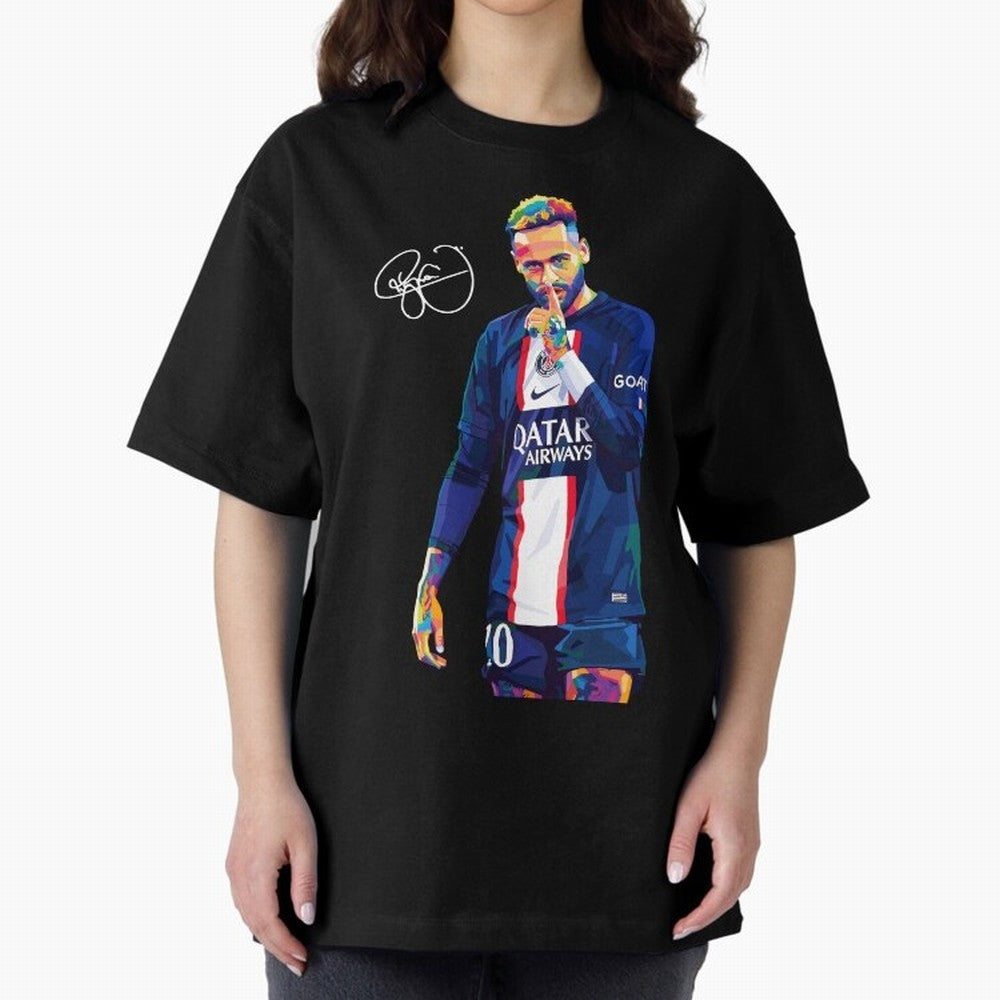 Neymar Jr Wpap Art Classic T-Shirt Support the Legends of the FIFA World Cup 2026 Group Stage Journey through Messi, Neymar and Mbappe Highlights, England, France and Netherlands Pride, Vintage Soccer Flavor, Modern Football Stars, National Flags