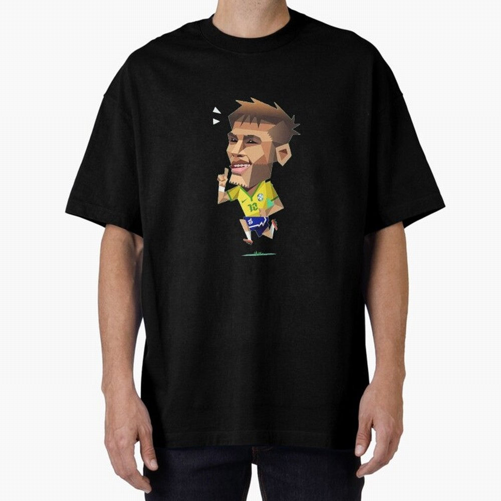 Neymar Brasil Classic T-Shirt Enjoy the Biggest Football Party of FIFA World Cup 2026 USA Canada Mexico for Fans of Messi and Argentina and Brazil, Bringing Sports Nostalgia, International Competition, Famous Players and Unforgettable Victories;