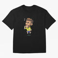 Neymar Brasil Classic T-Shirt Enjoy the Biggest Football Party of FIFA World Cup 2026 USA Canada Mexico for Fans of Messi and Argentina and Brazil, Bringing Sports Nostalgia, International Competition, Famous Players and Unforgettable Victories;
