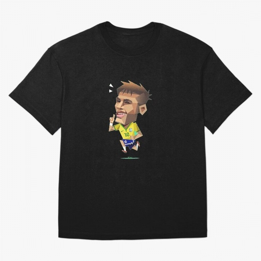 Neymar Brasil Classic T-Shirt Enjoy the Biggest Football Party of FIFA World Cup 2026 USA Canada Mexico for Fans of Messi and Argentina and Brazil, Bringing Sports Nostalgia, International Competition, Famous Players and Unforgettable Victories;