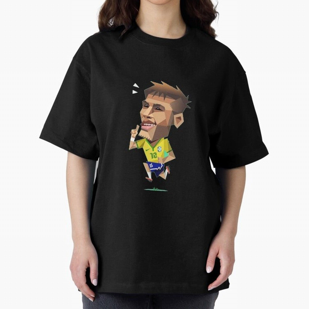 Neymar Brasil Classic T-Shirt Enjoy the Biggest Football Party of FIFA World Cup 2026 USA Canada Mexico for Fans of Messi and Argentina and Brazil, Bringing Sports Nostalgia, International Competition, Famous Players and Unforgettable Victories;