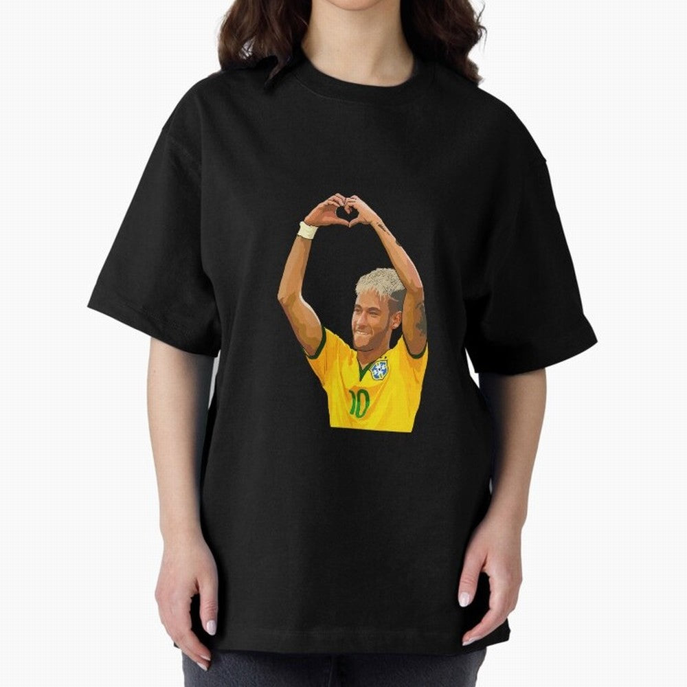Love Soccer Oversized T-Shirt Honor the Football Icons of FIFA World Cup 2026 for Fans of CR7 and Messi and England and Germany, Bringing Fan Favorite Moments, National Team Passion, Big Match Drama and Soccer History; Great for Watch Parties,