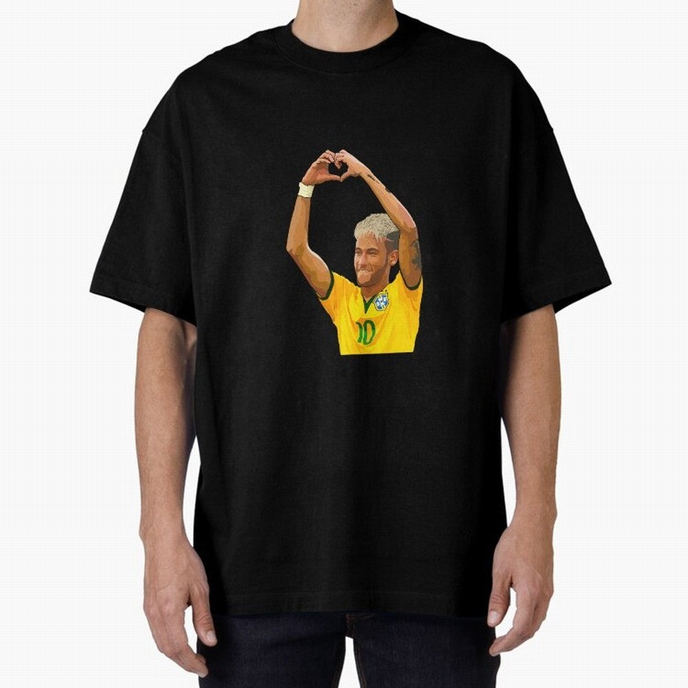 Love Soccer Oversized T-Shirt Honor the Football Icons of FIFA World Cup 2026 for Fans of CR7 and Messi and England and Germany, Bringing Fan Favorite Moments, National Team Passion, Big Match Drama and Soccer History; Great for Watch Parties,
