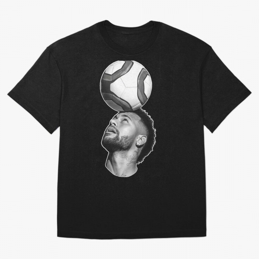 Neymar Jr. ¨C The Art of Balance Oversized T-Shirt Celebrate Supporters United by FIFA World Cup 2026 Spirit, Made for Germany, Messi, Vintage Soccer Flavor, Modern Football Stars, National Flags and Final Night Emotion; Built for Supporters