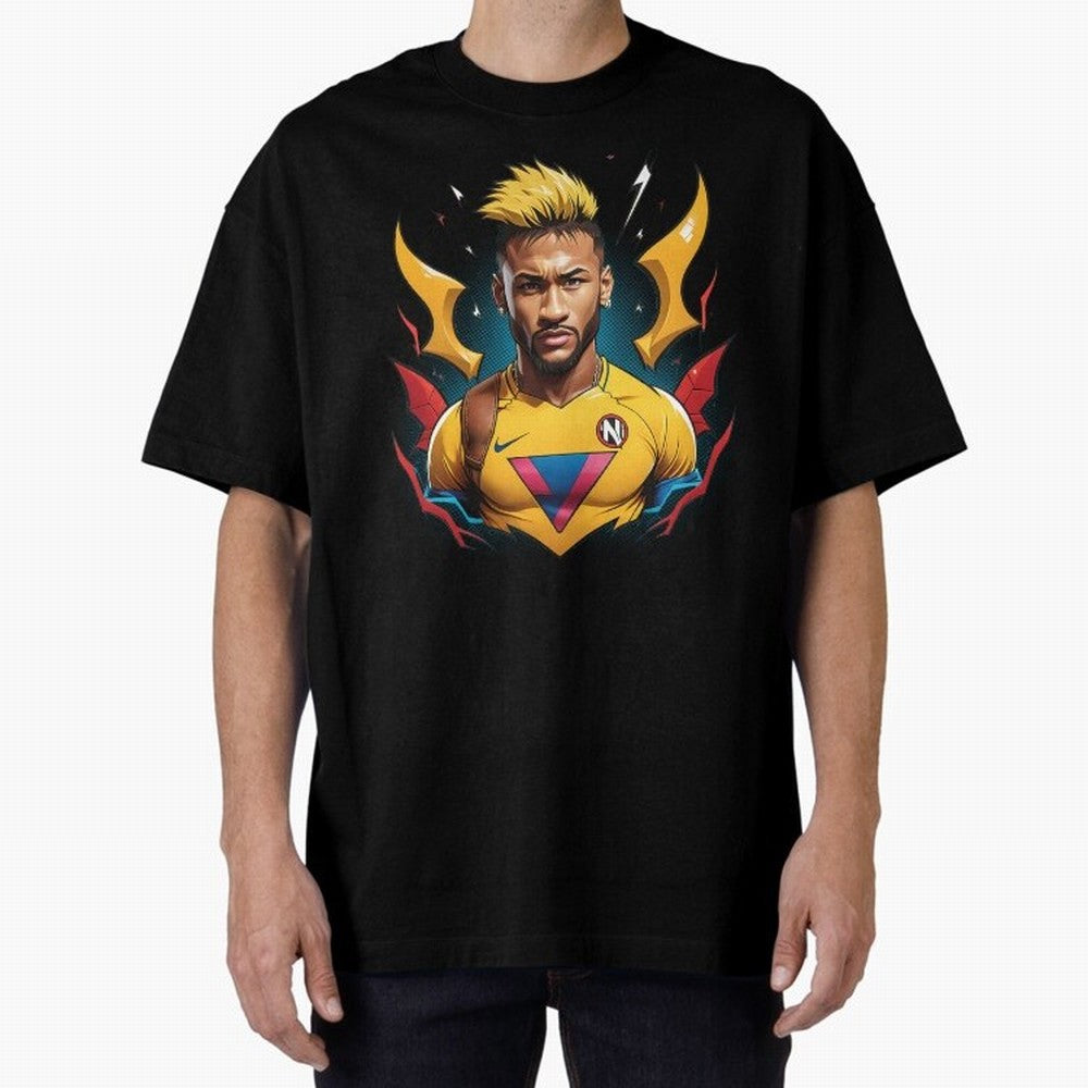 Neymar Jr illustration Classic T-Shirt Honor Champions and Dreams in FIFA World Cup 2026 USA Canada Mexico Made for Mbappe and Neymar, Spain Energy, Fan Favorite Moments, National Team Passion, Big Match Drama and Soccer History; Created for Match