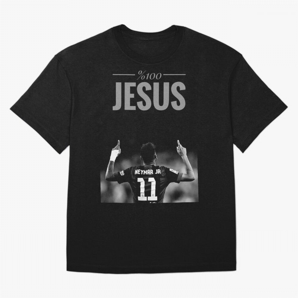 Faith Devotion Iconic Monochromatic Classic T-Shirt Relive Legendary Nights from FIFA World Cup 2026 USA Canada Mexico for Fans of Neymar and Argentina, France and Brazil, Bringing Sports Nostalgia, International Competition, Famous Players and