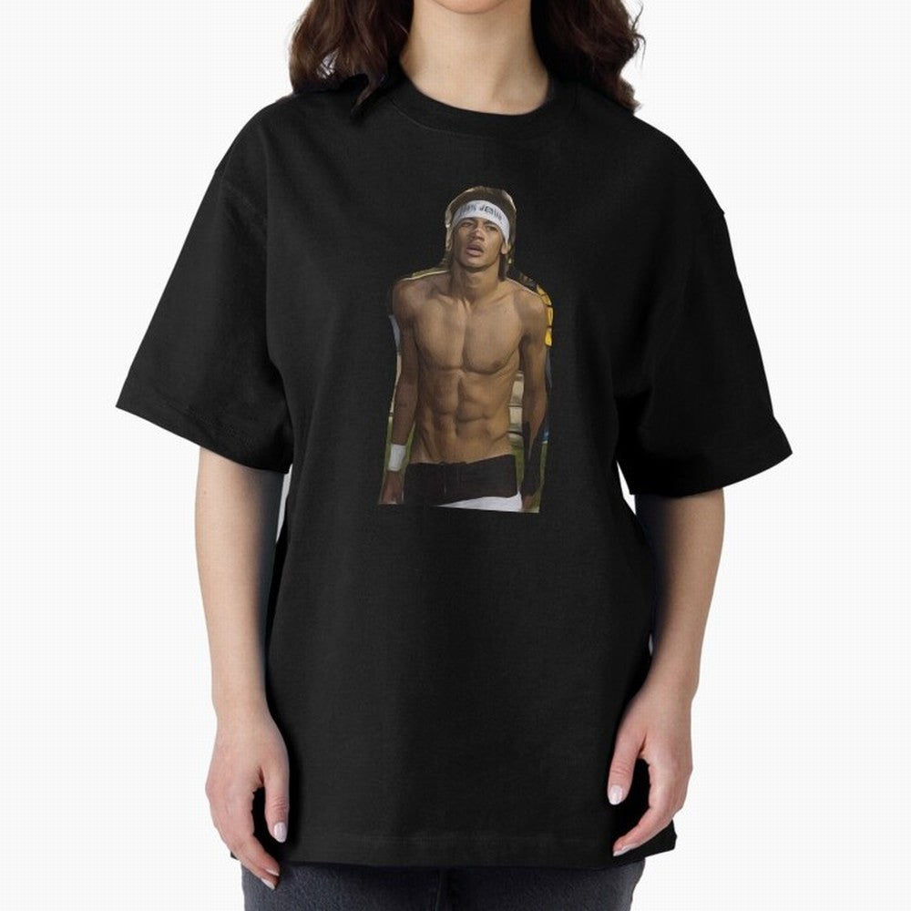 NEYMAR JR - OIL PAINTING PRINT Classic T-Shirt Represent FIFA World Cup 2026 Built around Neymar, Haaland and Cristiano Ronaldo, Portugal, Spain and Germany Energy, Worldwide Fan Energy, Dramatic Goals, Stadium Lights and Championship Celebrations;