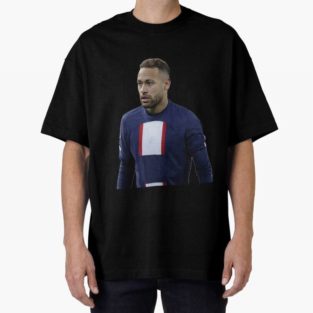 Neymar Junior Sticker Classic T-Shirt Remember Iconic Moments from FIFA World Cup 2026 Connected to Messi, Neymar and Mbappe, Brazil Energy, Global Supporter Spirit, Legendary Goals, National Colors and Tournament Celebration; Great for Watch
