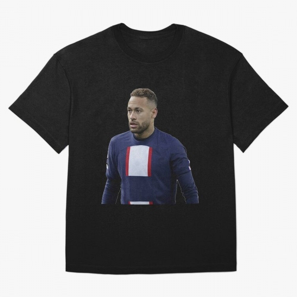 Neymar Junior Sticker Classic T-Shirt Remember Iconic Moments from FIFA World Cup 2026 Connected to Messi, Neymar and Mbappe, Brazil Energy, Global Supporter Spirit, Legendary Goals, National Colors and Tournament Celebration; Great for Watch