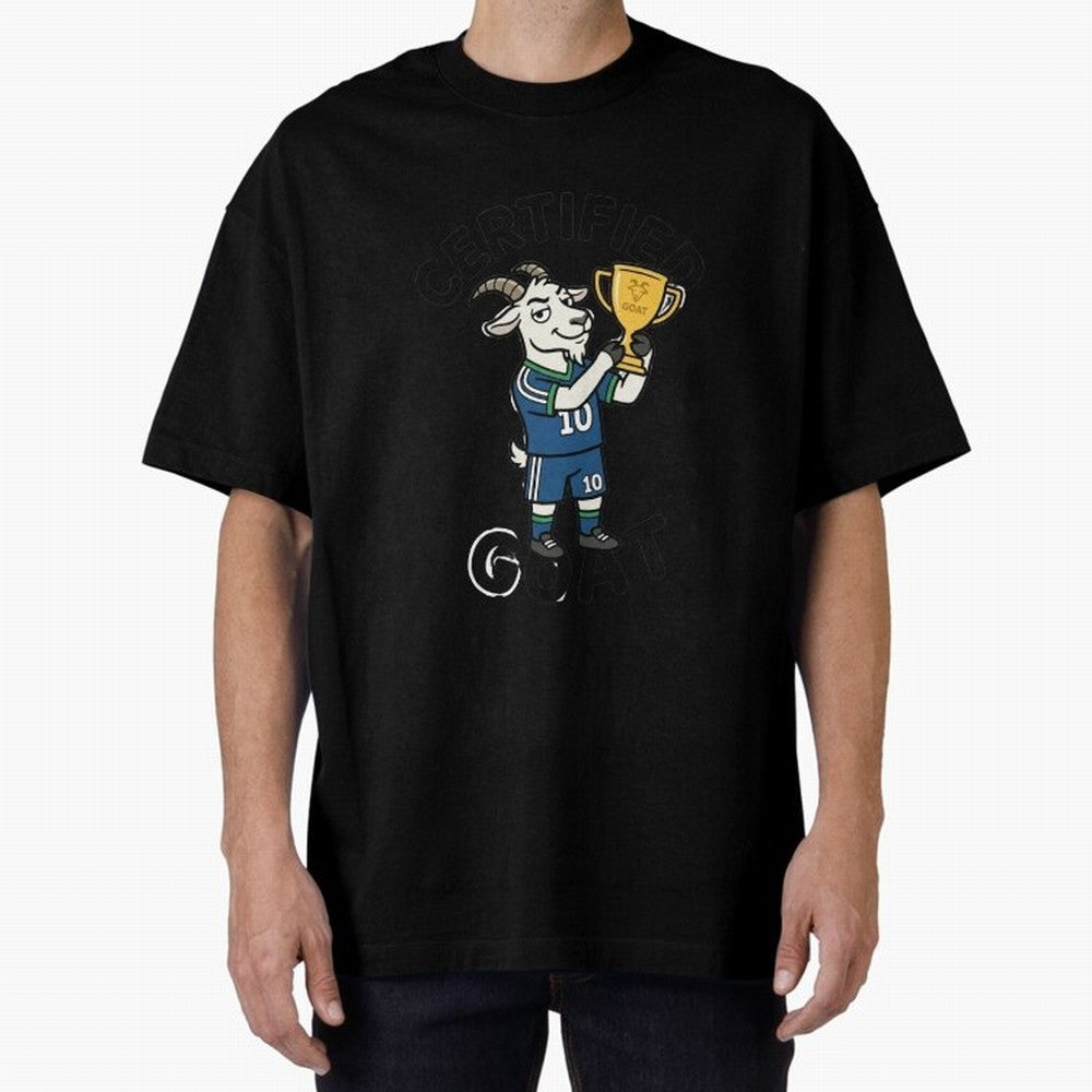 Certified G.O.A.T Classic T-Shirt Honor the Beautiful Game during Match Day Hype around FIFA World Cup 2026 Group Stage, Messi, CR7 and Mbappe, Brazil, Portugal and Argentina, Game Day Rituals, Football Legends, Country Pride and the Road to the