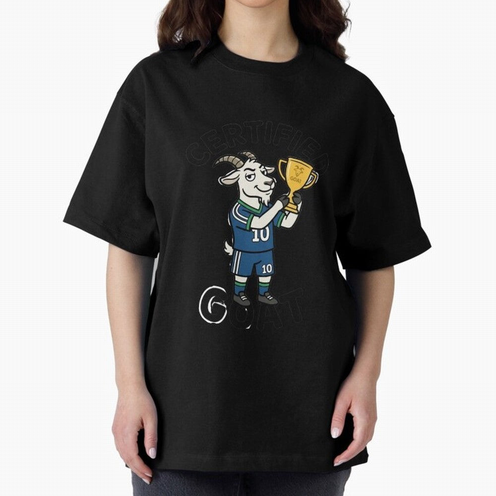 Certified G.O.A.T Classic T-Shirt Honor the Beautiful Game during Match Day Hype around FIFA World Cup 2026 Group Stage, Messi, CR7 and Mbappe, Brazil, Portugal and Argentina, Game Day Rituals, Football Legends, Country Pride and the Road to the