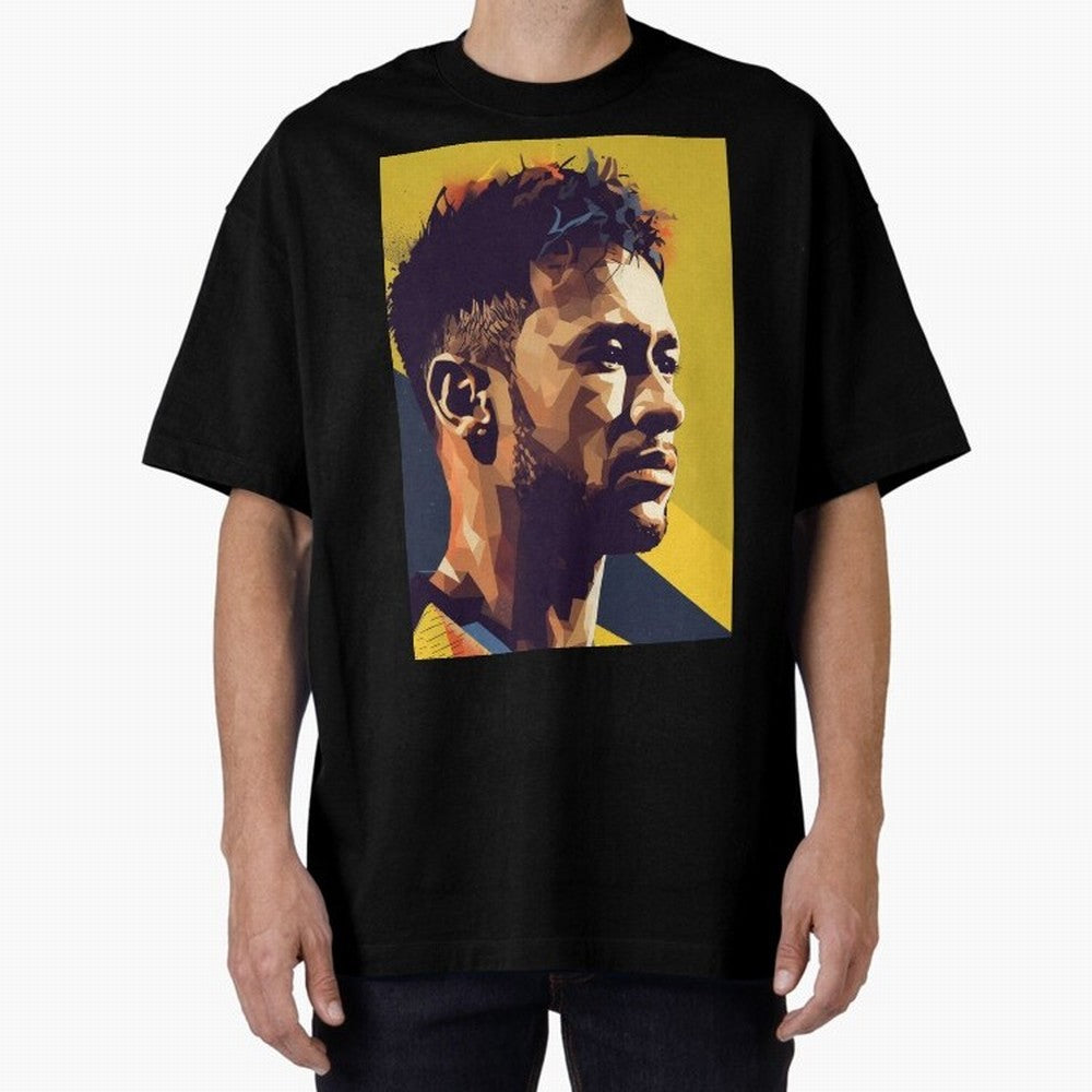 Neymar Jr art Oversized T-Shirt Stand with FIFA World Cup 2026 Group Stage Made for CR7, Brazil, Portugal and Argentina Energy, Football Passion, Legendary Performances, Festival Vibes and Supporter Community; Great for Supporters Who Love