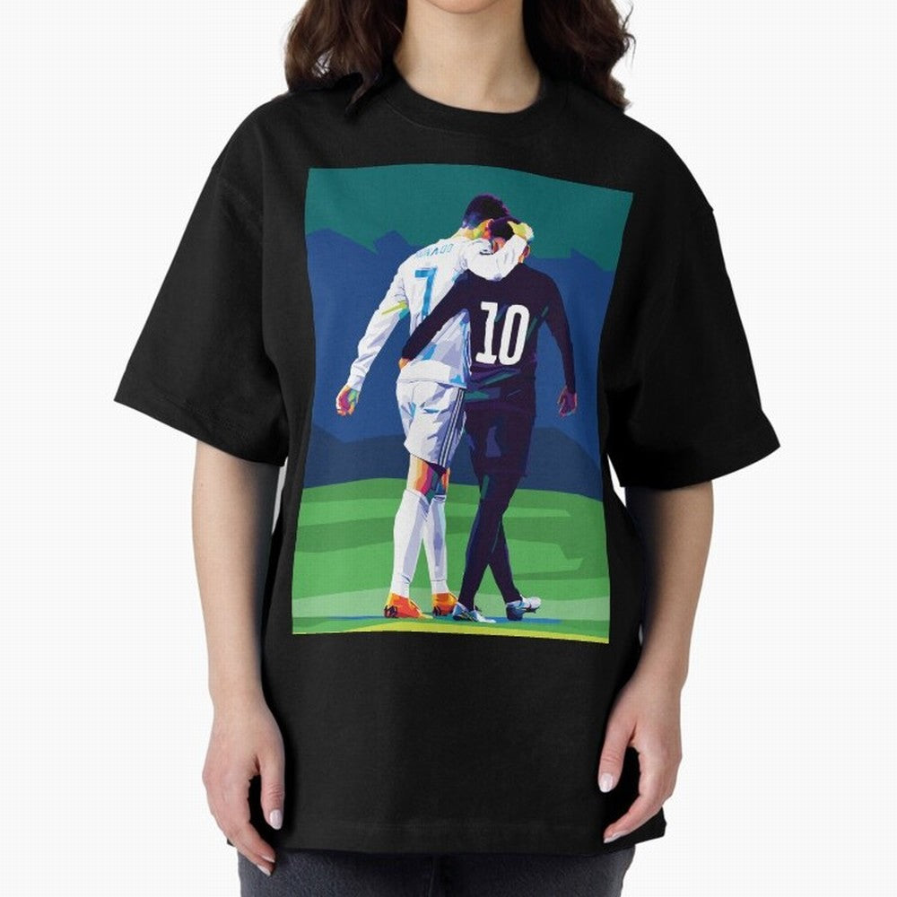 Ronaldo x Neymar Wpap Art Classic T-Shirt Feel the Heartbeat of FIFA World Cup 2026 Group Stage for Fans of Neymar and Spain and Netherlands, Bringing Worldwide Fan Energy, Dramatic Goals, Stadium Lights and Championship Celebrations; Great for