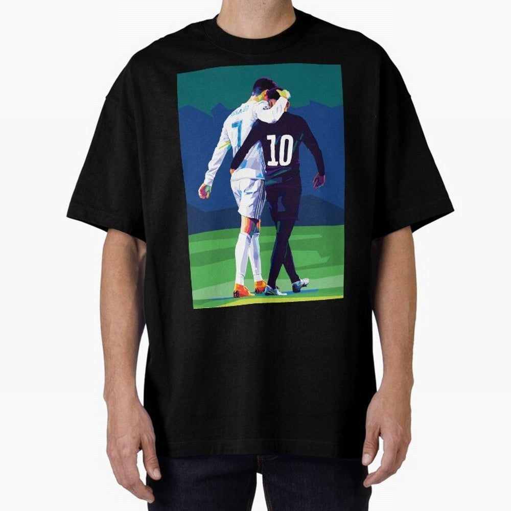 Ronaldo x Neymar Wpap Art Classic T-Shirt Feel the Heartbeat of FIFA World Cup 2026 Group Stage for Fans of Neymar and Spain and Netherlands, Bringing Worldwide Fan Energy, Dramatic Goals, Stadium Lights and Championship Celebrations; Great for