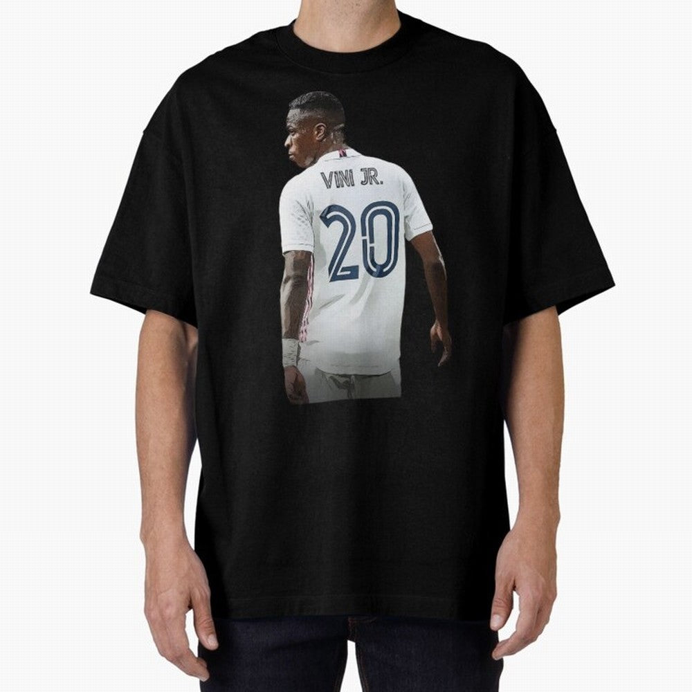 Vinicius Jr 20 - Madrid Classic T-Shirt Feel International Energy from Match Day Hype around FIFA World Cup 2026 USA Canada Mexico, Haaland, Germany, Goal Celebration Energy, Supporter Heritage, Football Icons and Worldwide Tournament Joy; Ideal