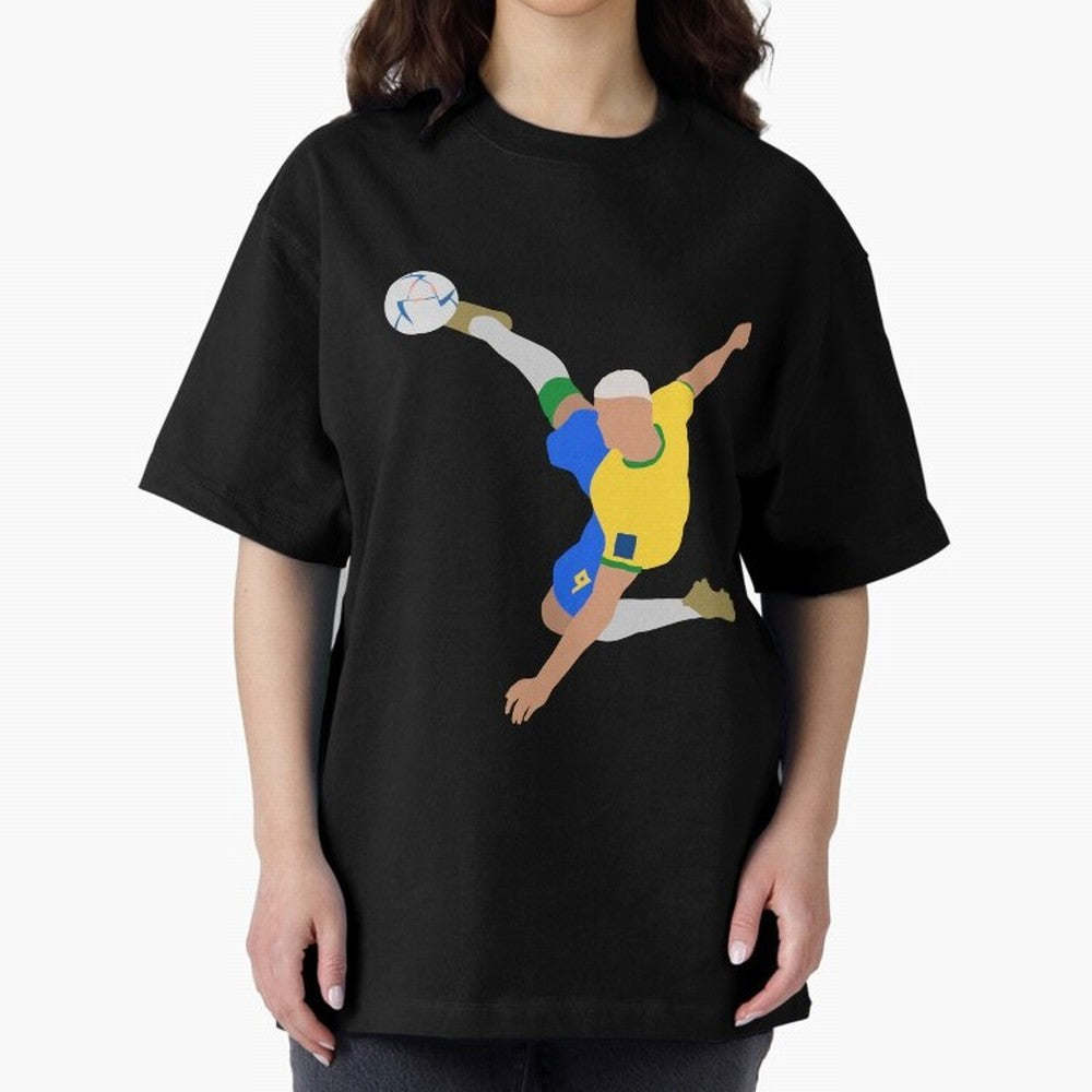 Richarlison Brazil Bicycle Kick Football Goal Classic T-Shirt Follow Every Goal of FIFA World Cup 2026 Group Stage for Fans of Haaland and Argentina, France and Brazil, Bringing Champion Mindset, Group Stage Buzz, Knockout Tension and Passionate