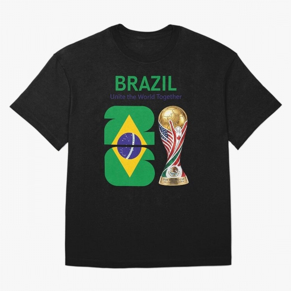World Cup 2026, IMG 018, BRAZIL 002 Oversized T-Shirt Bring Legendary Rivalry Energy to FIFA World Cup 2026 Group Stage Spirit, Built around Germany, Mbappe and Neymar, Retro Football Energy, Iconic Rivalries, Trophy Chase Drama and Stadium