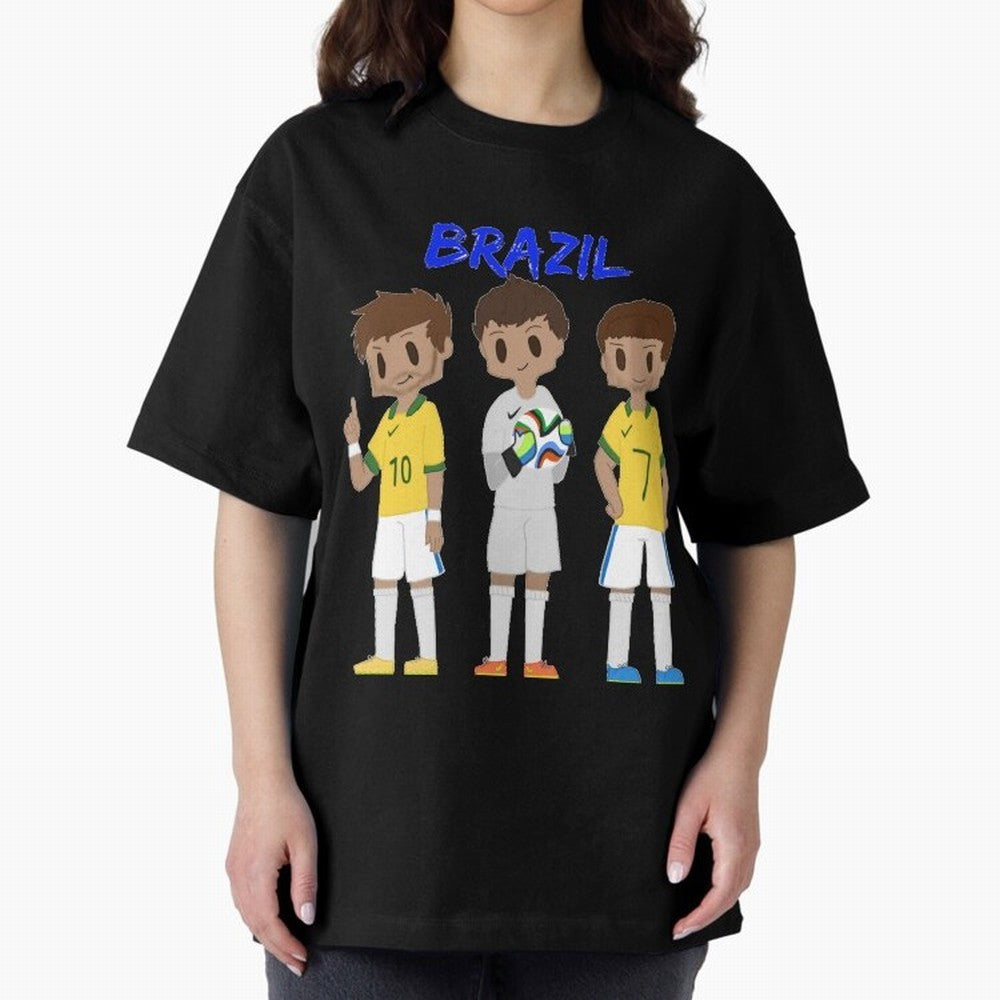 Brazil Essential T-Shirt Relive Legendary Nights from FIFA World Cup 2026 Spirit, Connected to Brazil, Haaland, Football Festival Excitement, Trophy Ambitions, Country Rivalries and Star Player Buzz; Made for Die Hard Supporters, Soccer Lovers,
