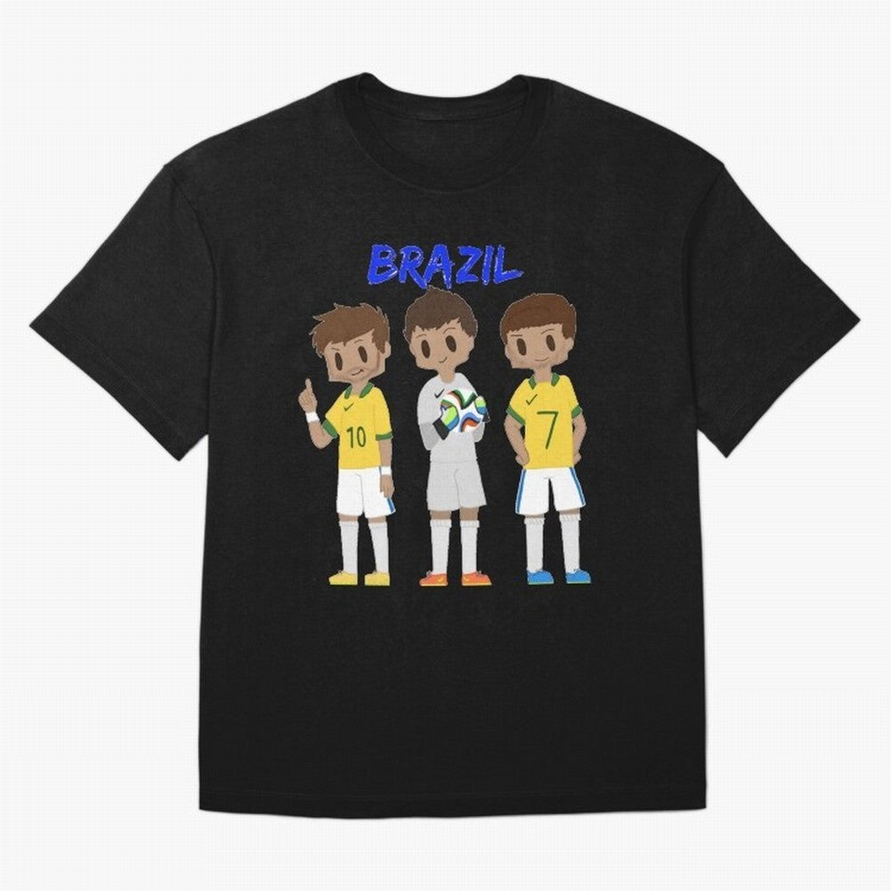 Brazil Essential T-Shirt Relive Legendary Nights from FIFA World Cup 2026 Spirit, Connected to Brazil, Haaland, Football Festival Excitement, Trophy Ambitions, Country Rivalries and Star Player Buzz; Made for Die Hard Supporters, Soccer Lovers,