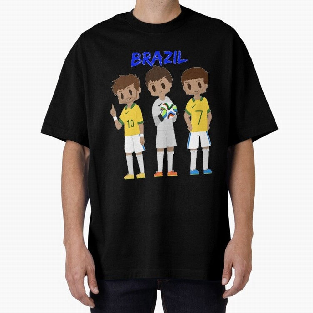 Brazil Essential T-Shirt Relive Legendary Nights from FIFA World Cup 2026 Spirit, Connected to Brazil, Haaland, Football Festival Excitement, Trophy Ambitions, Country Rivalries and Star Player Buzz; Made for Die Hard Supporters, Soccer Lovers,