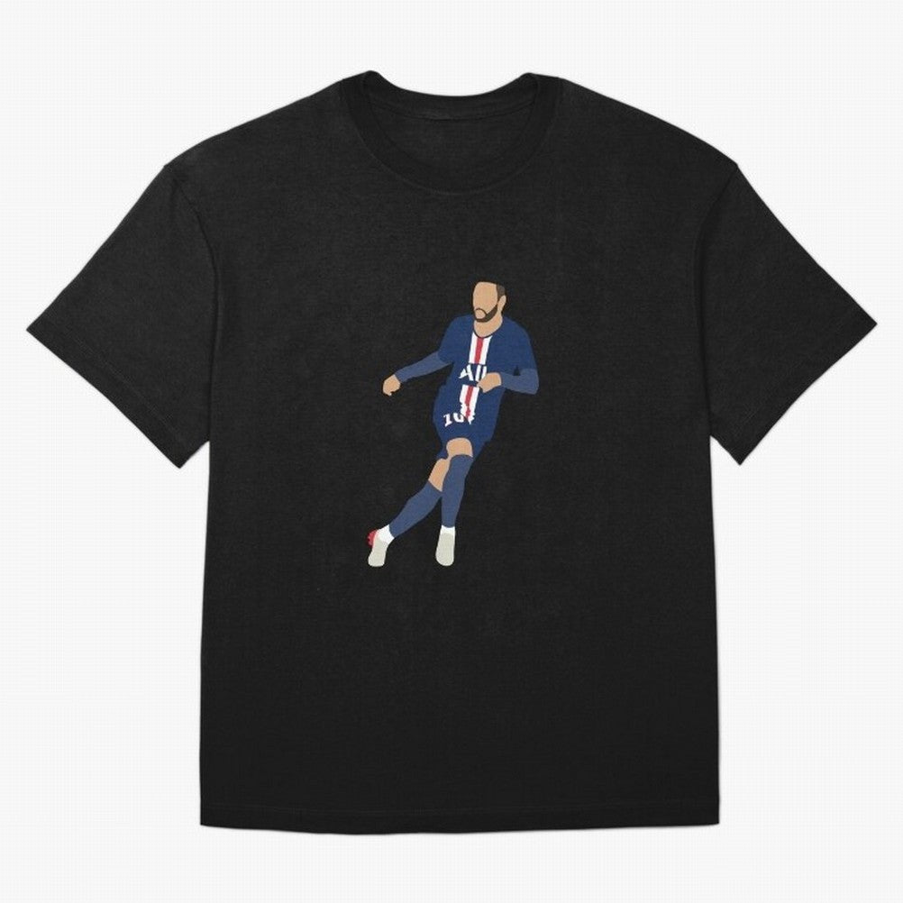 Neymar Jr Fan Art Classic T-Shirt Keep Football History Alive during the FIFA World Cup 2026 Group Stage Journey through Messi Highlights, Argentina and Brazil Pride, Football Passion, Legendary Performances, Festival Vibes and Supporter Community;