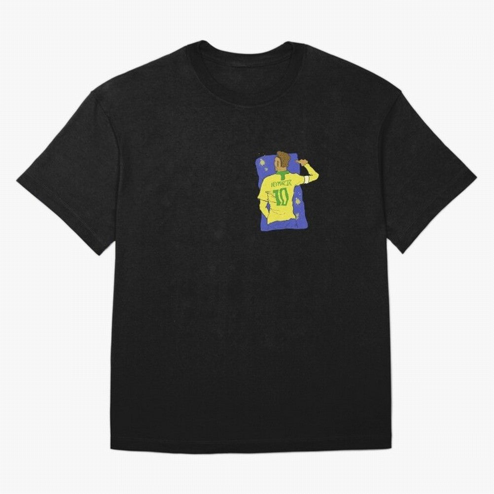 Neymar Jr. in Brazilian Glory Oversized T-Shirt Celebrate Global Passion for FIFA World Cup 2026 for Fans of Haaland and Brazil, Portugal and Argentina, Bringing Goal Celebration Energy, Supporter Heritage, Football Icons and Worldwide Tournament