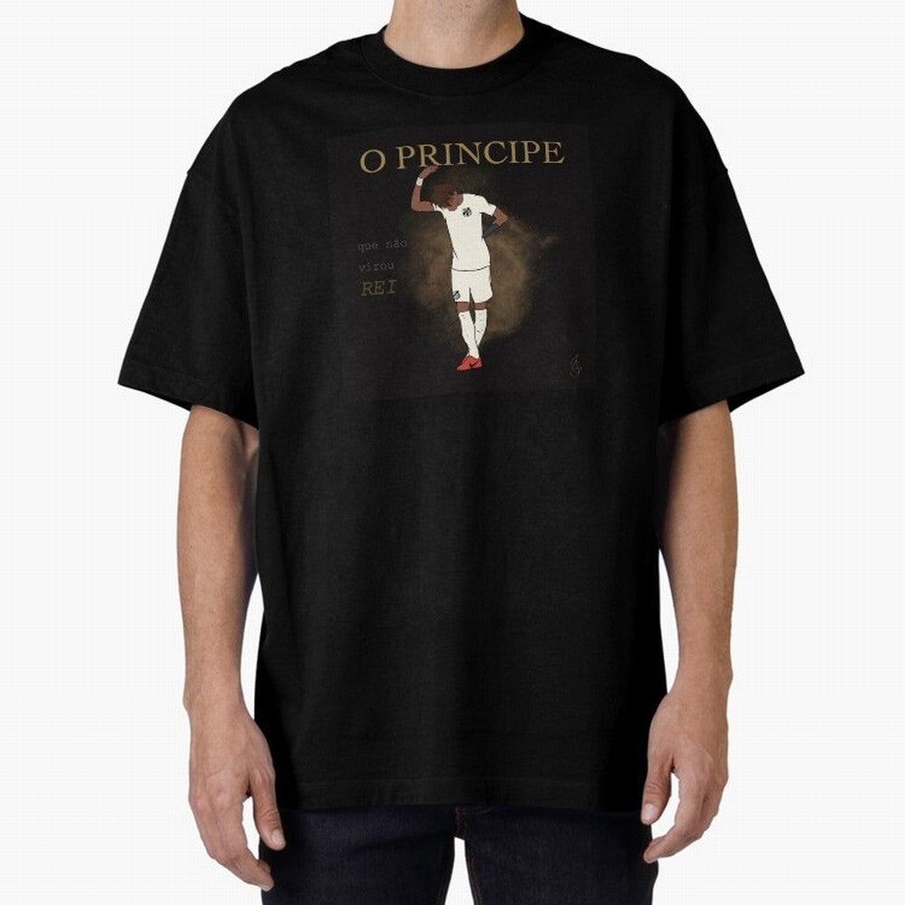 Neymar - The Prince of Football Classic T-Shirt Relive Legendary Nights from FIFA World Cup 2026 for Fans of Cristiano Ronaldo and Brazil, Portugal and Argentina, Bringing Sports Nostalgia, International Competition, Famous Players and