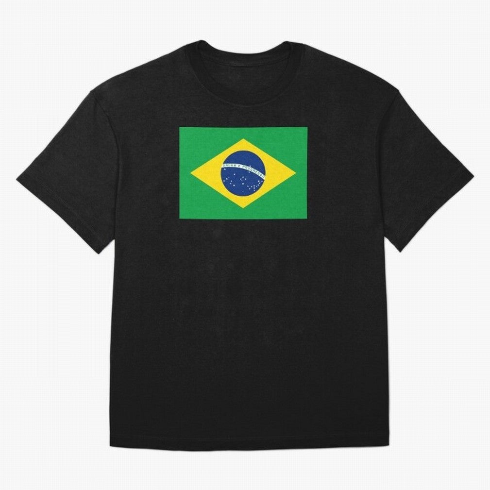 Brazil Classic T-Shirt Bring a Vintage Feel to Global Football Passion for FIFA World Cup 2026 Group Stage, Featuring Mbappe and Neymar, Brazil, Fan Favorite Moments, National Team Passion, Big Match Drama and Soccer History; Perfect for Supporters