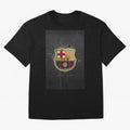 barcelona Oversized T-Shirt Create FIFA World Cup 2026 for Fans of Messi, Neymar and Mbappe and Spain, Bringing Championship Spirit, Famous Goals, Roaring Crowds and International Football Unity; Great for Watch Parties, Sports Bars, Family Nights,