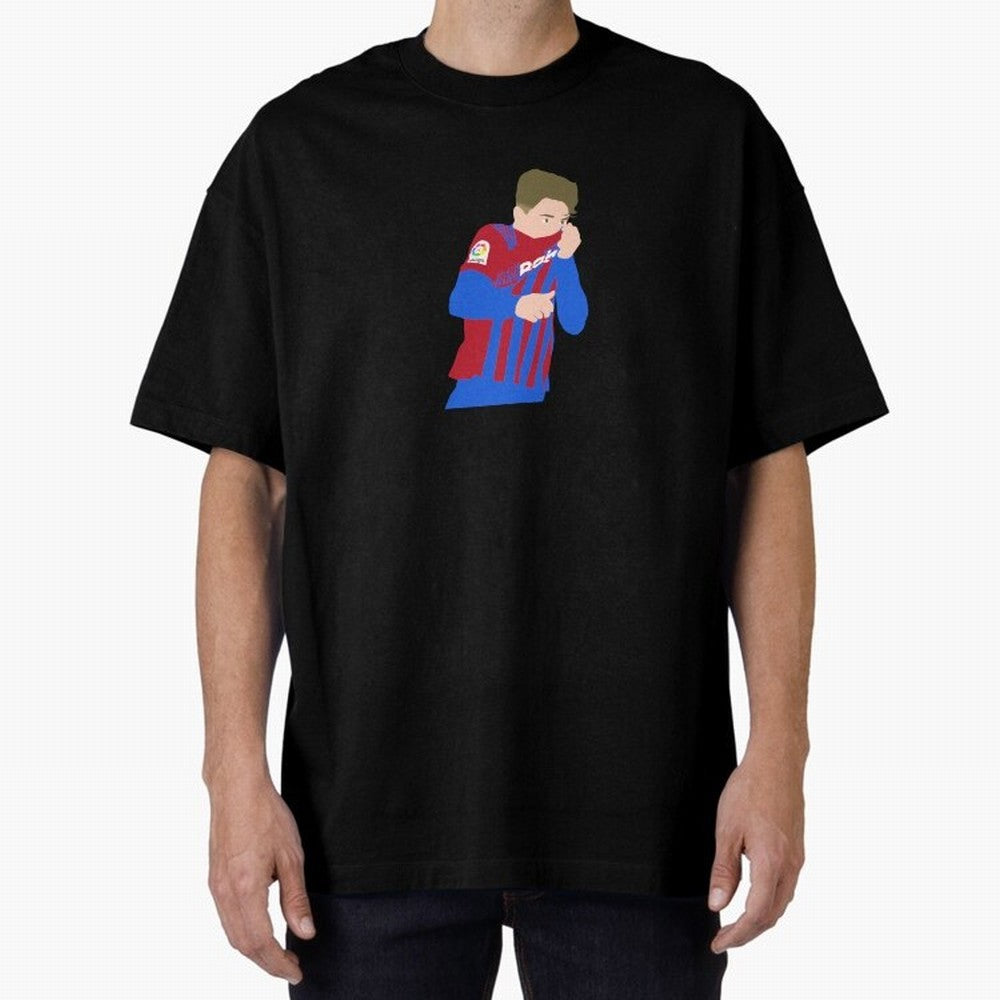 Gavi Barcelona Oversized T-Shirt Join the Countdown to FIFA World Cup 2026 USA Canada Mexico Spirit, Featuring Spain, Cristiano Ronaldo, Fan Favorite Moments, National Team Passion, Big Match Drama and Soccer History; Made for Collectors Who Enjoy