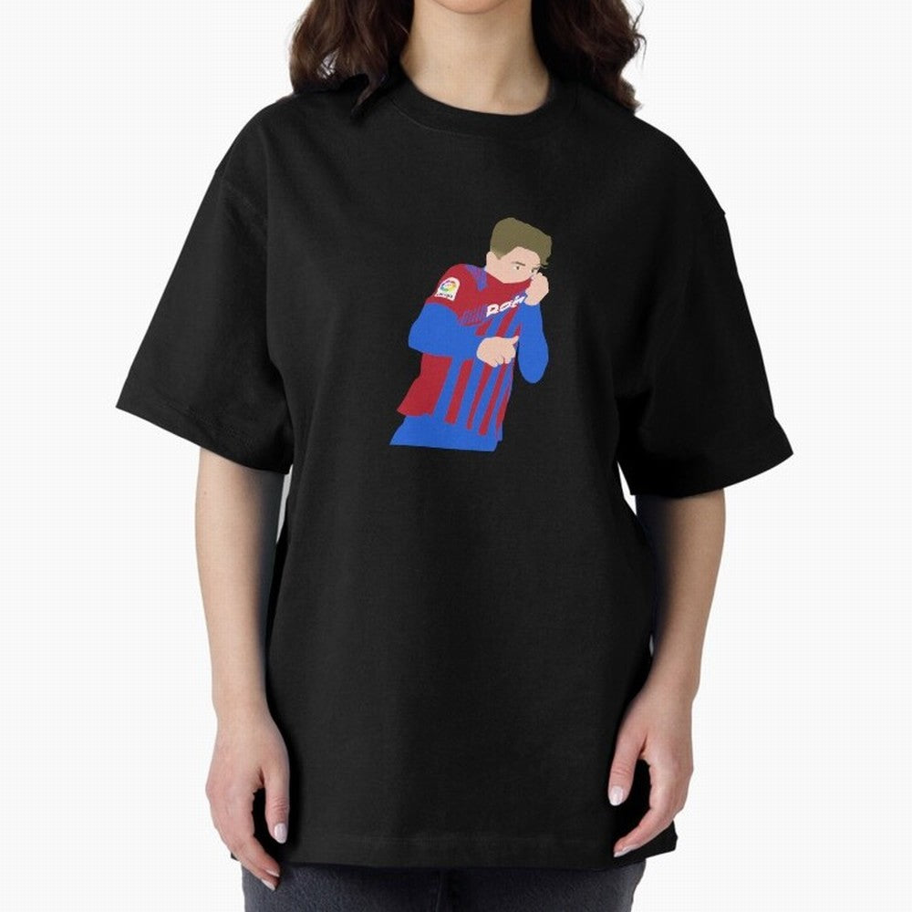 Gavi Barcelona Oversized T-Shirt Join the Countdown to FIFA World Cup 2026 USA Canada Mexico Spirit, Featuring Spain, Cristiano Ronaldo, Fan Favorite Moments, National Team Passion, Big Match Drama and Soccer History; Made for Collectors Who Enjoy