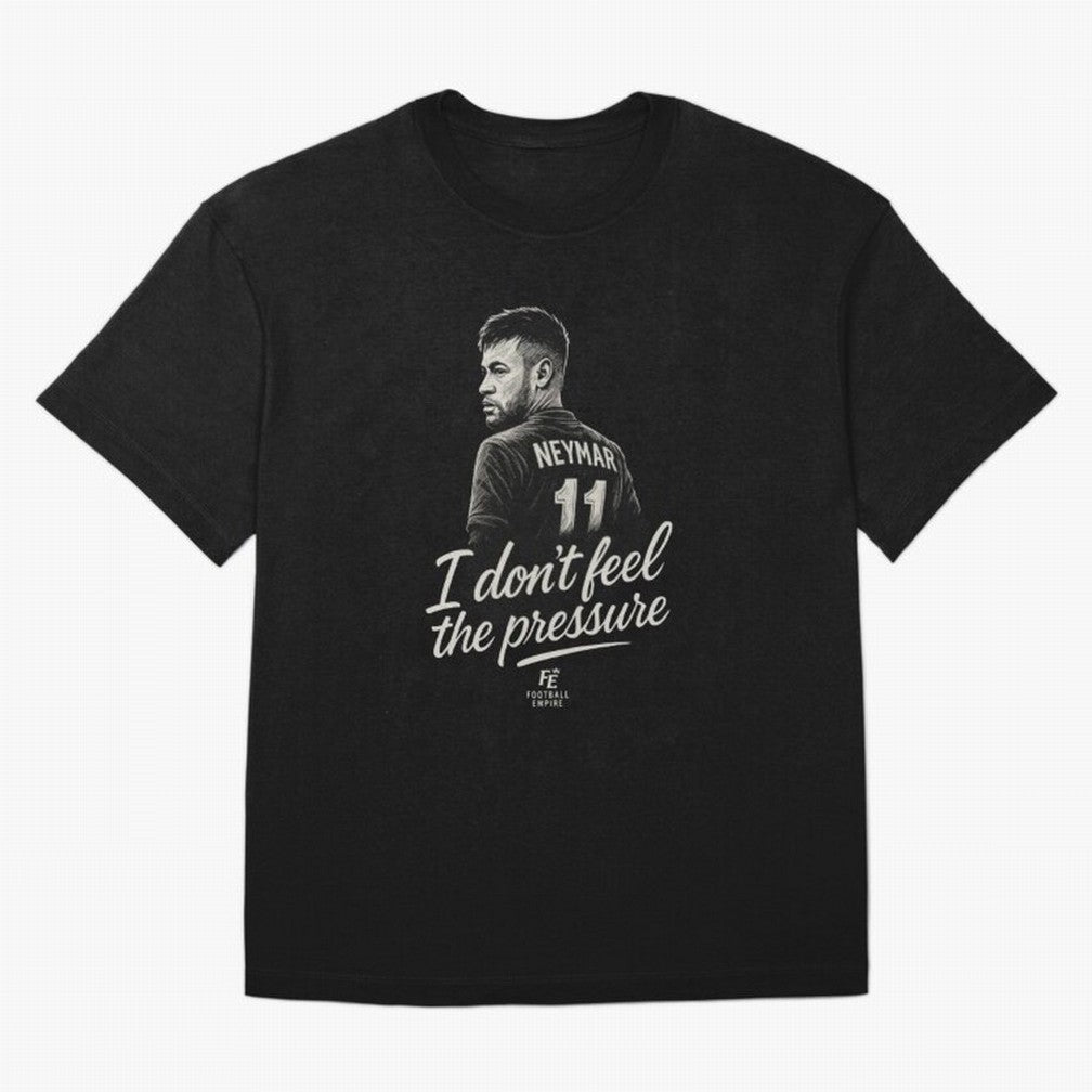 I Don¡¯t Feel The Pressure ¨C Neymar Inspired Street Football Art | Football Empire Classic T-Shirt Feel the Roar of FIFA World Cup 2026 USA Canada Mexico for Fans of Haaland and England, Bringing Worldwide Fan Energy, Dramatic Goals, Stadium